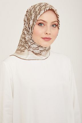 روسری زرشکی İpek Tivil Armine - کد 808386973