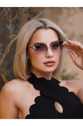 عینک آفتابی رنگی زنانه UV400 Angel Eyes - کد 6193600