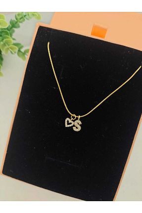 گردنبند استیل ( فولاد ) طلائی زنانه استیل (فولاد) H&G Accessories - کد 808480388