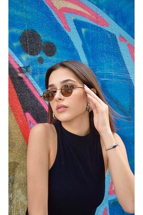 عینک آفتابی قهوه ای زنانه UV400 CAPTAİN POLO - کد 808529770