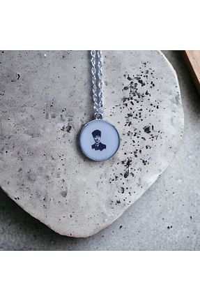 گردنبند جواهر سفید زنانه CrustWood - کد 780156441