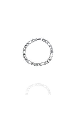 دستبند استیل (فولاد) متالیک مردانه استیل ضد زنگ Kimolos - کد 802576295