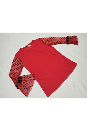 بادی قرمز بچه گانه یقه دوچرخه Dıgıl Kids - کد 808718173