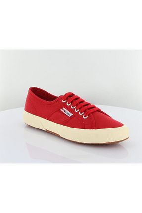 کفش اسنیکر قرمز زنانه بند دار Superga - کد 808318047
