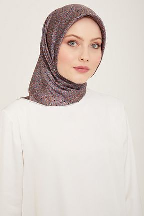 روسری سبز کرپ ساتن ابریشم Armine - کد 808179261