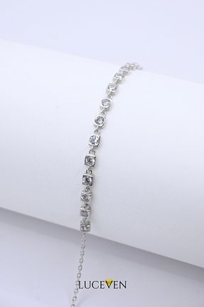 دستبند نقره زنانه 925 عیار Luceven - کد 808586656
