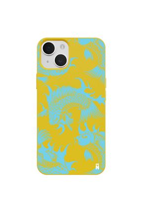 کاور و قاب آبی iPhone 15 Casen - کد 808604249