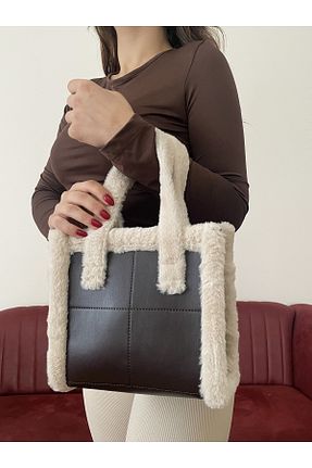 کیف دوشی قهوه ای زنانه چرم مصنوعی Goldies Bag - کد 782180314