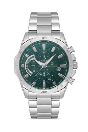 ساعت مچی سبز مردانه فولاد ( استیل ) کد 808339492