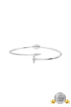 دستبند نقره زنانه 925 عیار Adal Silver - کد 759964293