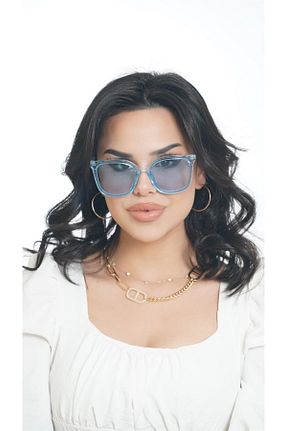 عینک آفتابی آبی زنانه UV400 CAPTAİN POLO - کد 808702378
