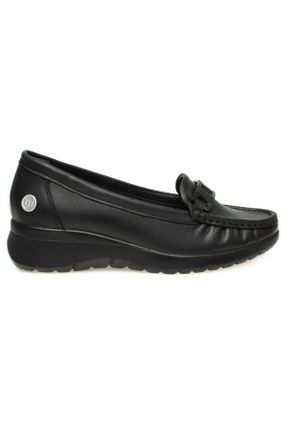 کفش کژوال مشکی زنانه پاشنه کوتاه ( 4 - 1 cm ) پاشنه پر کد 809121103