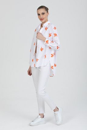 پیراهن نارنجی زنانه Asimetrik PERA MODA - کد 654309699
