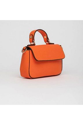 کیف پستچی نارنجی زنانه چرم مصنوعی Jacquline - کد 809154262