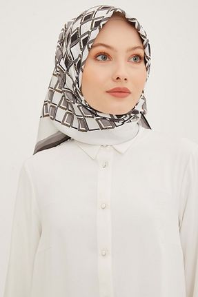 روسری زرشکی İpek Tivil Armine - کد 648996283
