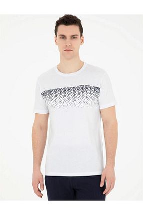 ست لباس راحتی سفید مردانه چاپی Pierre Cardin - کد 809362142