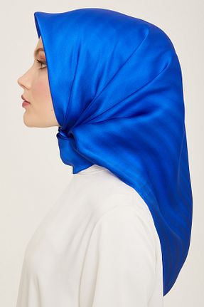 روسری نارنجی کرپ ساتن ابریشم Armine - کد 809360812