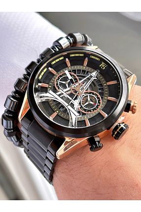 ساعت مچی مشکی مردانه 41-45 میلی متر T5 - کد 809477951