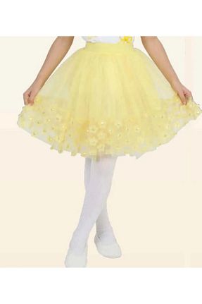 دامن زرد بچه گانه پارچه Genel Markalar - کد 807278619