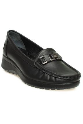کفش کژوال مشکی زنانه پاشنه کوتاه ( 4 - 1 cm ) پاشنه پر کد 809121103