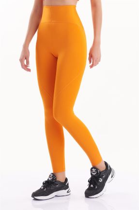 ساق شلواری نارنجی زنانه بافتنی کد 655302667