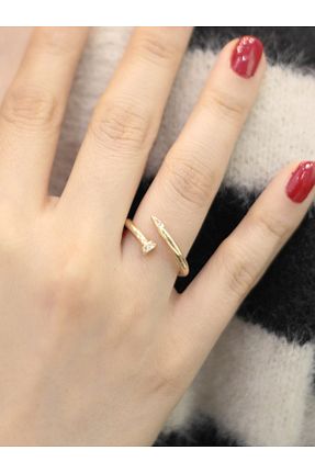 انگشتر طلا زرد زنانه 14 عیار ZEYNEPLİ GOLD - کد 809014115