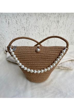 کیف دوشی بژ زنانه Katusa - کد 809031069