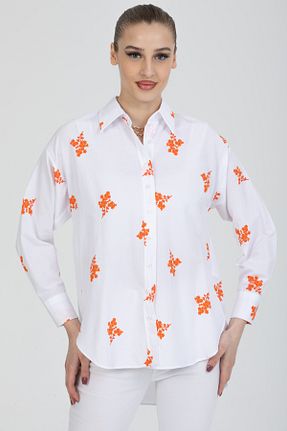 پیراهن نارنجی زنانه Asimetrik PERA MODA - کد 654309699