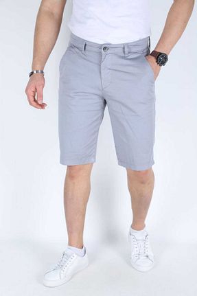 شلوارک و برمودا طوسی مردانه رگولار Dozor - کد 809422065