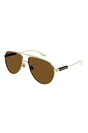 عینک آفتابی قهوه ای مردانه UV400 Gucci - کد 709615579