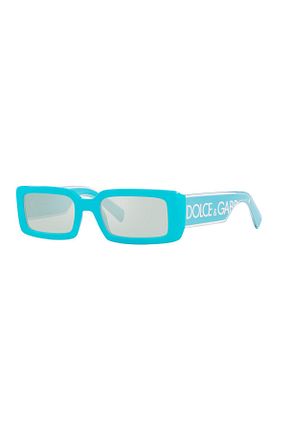 عینک آفتابی آبی زنانه UV400 Dolce&Gabbana - کد 703327051