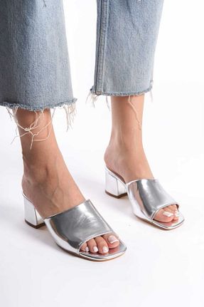 دمپائی زنانه چرم مصنوعی İDOL SHOES - کد 809402874