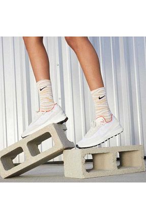 کفش اسنیکر سفید زنانه بند دار Nike - کد 808837418