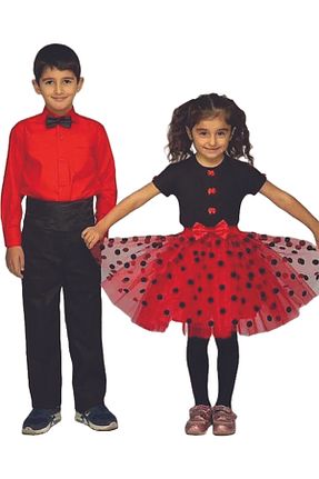 ست بالاتنه و پائین تنه قرمز بچه گانه بافتنی Ümiteks world of clothes - کد 809287845