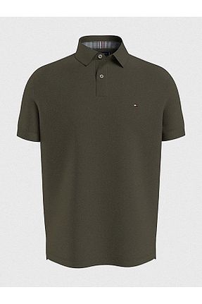پولوشرت خاکی مردانه پنبه ای Tommy Hilfiger - کد 286202808