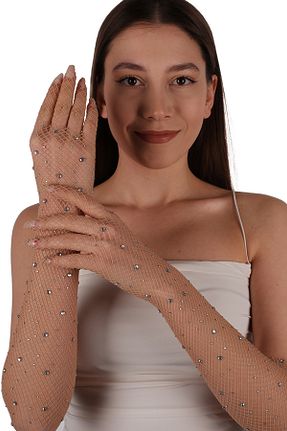 دستکش رنگی زنانه Hayalperest boncuk - کد 809387781