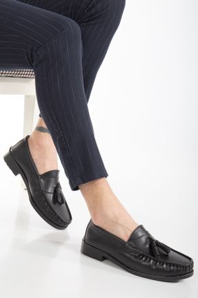 کفش کلاسیک مشکی زنانه چرم مصنوعی پاشنه کوتاه ( 4 - 1 cm ) پاشنه ساده کد 809477286
