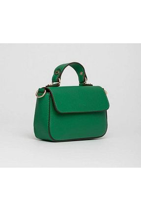 کیف پستچی سبز زنانه چرم مصنوعی Jacquline - کد 809154250