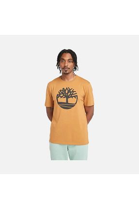 تیشرت زرد مردانه Relaxed Timberland - کد 809258793