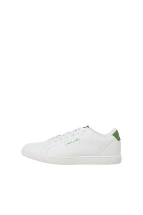 کفش اسنیکر سفید مردانه بند دار Jack & Jones - کد 796586107
