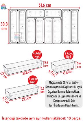 نظم دهنده کمد اکریلیک کد 679428780