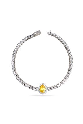 دستبند نقره رنگی زنانه 925 عیار Silveranka - کد 809646657