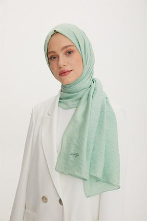 شال سبز زنانه پنبه ای Armine - کد 362978349