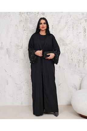 ست بالاتنه و پائین تنه مشکی زنانه بافتنی MAY MARA - کد 809647656