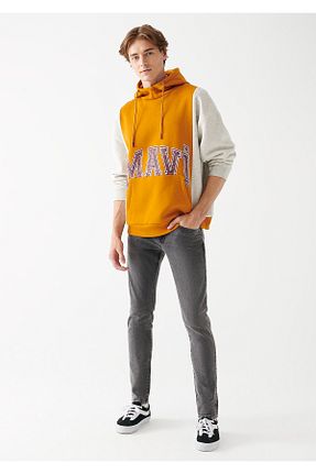 شلوار جین طوسی مردانه پاچه تنگ Mavi - کد 353736087