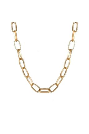 گردنبند جواهر طلائی زنانه کد 809813090