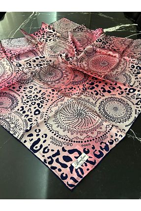 روسری صورتی 90 x 90 bone sera - کد 809869861