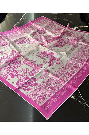 روسری صورتی 90 x 90 bone sera - کد 809869837
