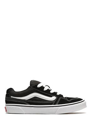 کفش اسنیکر مشکی زنانه چرم اصل Vans - کد 809875676