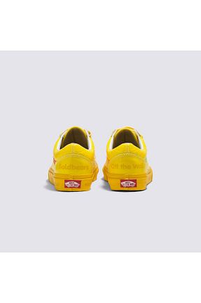 کفش اسنیکر زرد زنانه چسبی Vans - کد 809898153